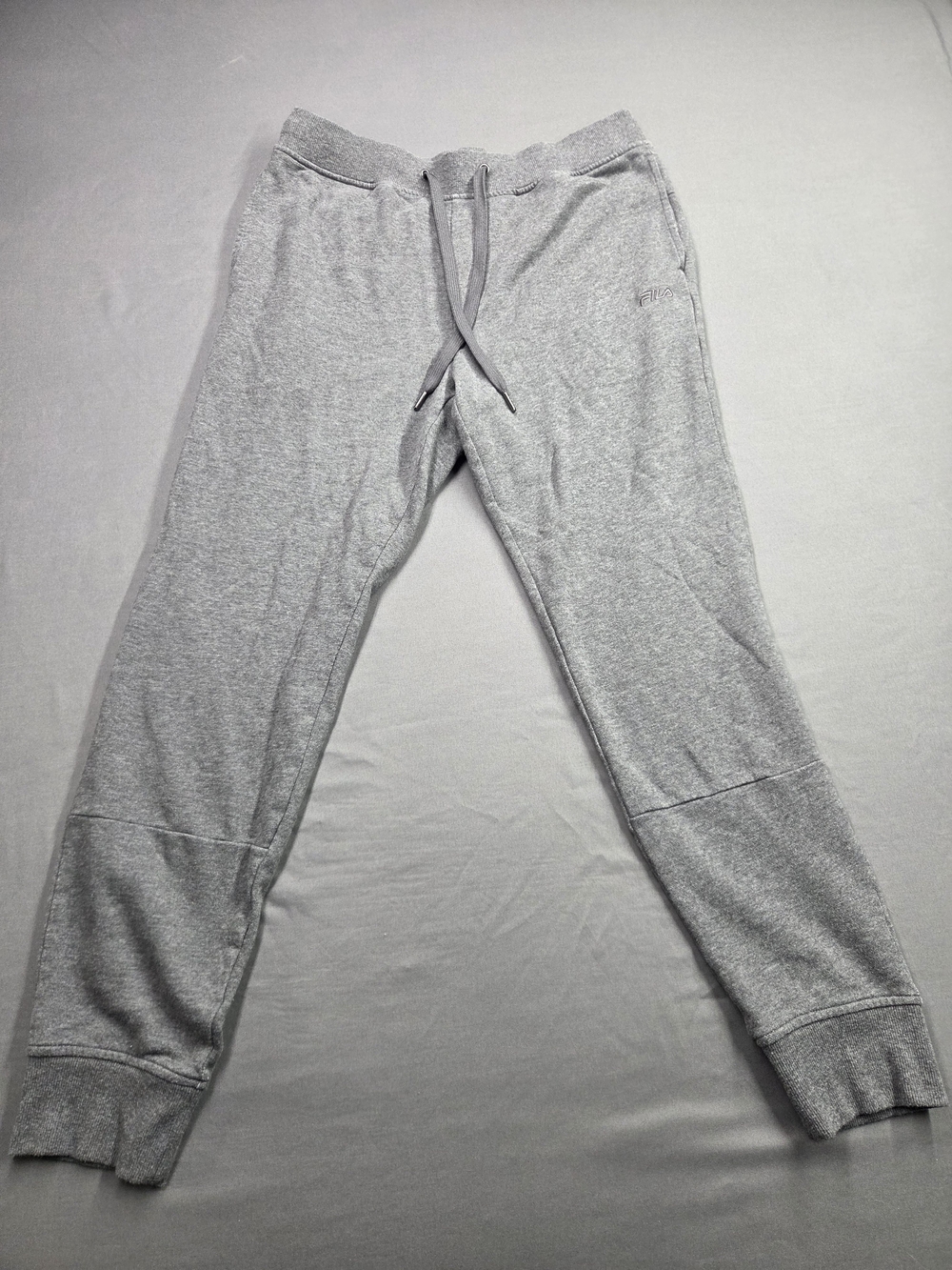 FILA Grey Heather Fleece Jogger Sweatpants Women's Size Medium M Casual